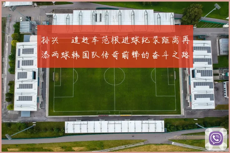 孙兴慜追赶车范根进球纪录距离再添两球韩国队传奇前锋的奋斗之路