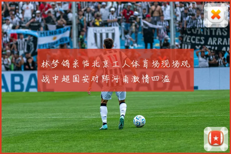 林梦鸽亲临北京工人体育场现场观战中超国安对阵河南激情四溢